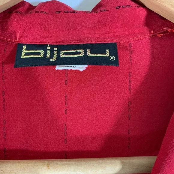 Vintage Bijou Silk Blouse Size XS - Picture 4 of 5